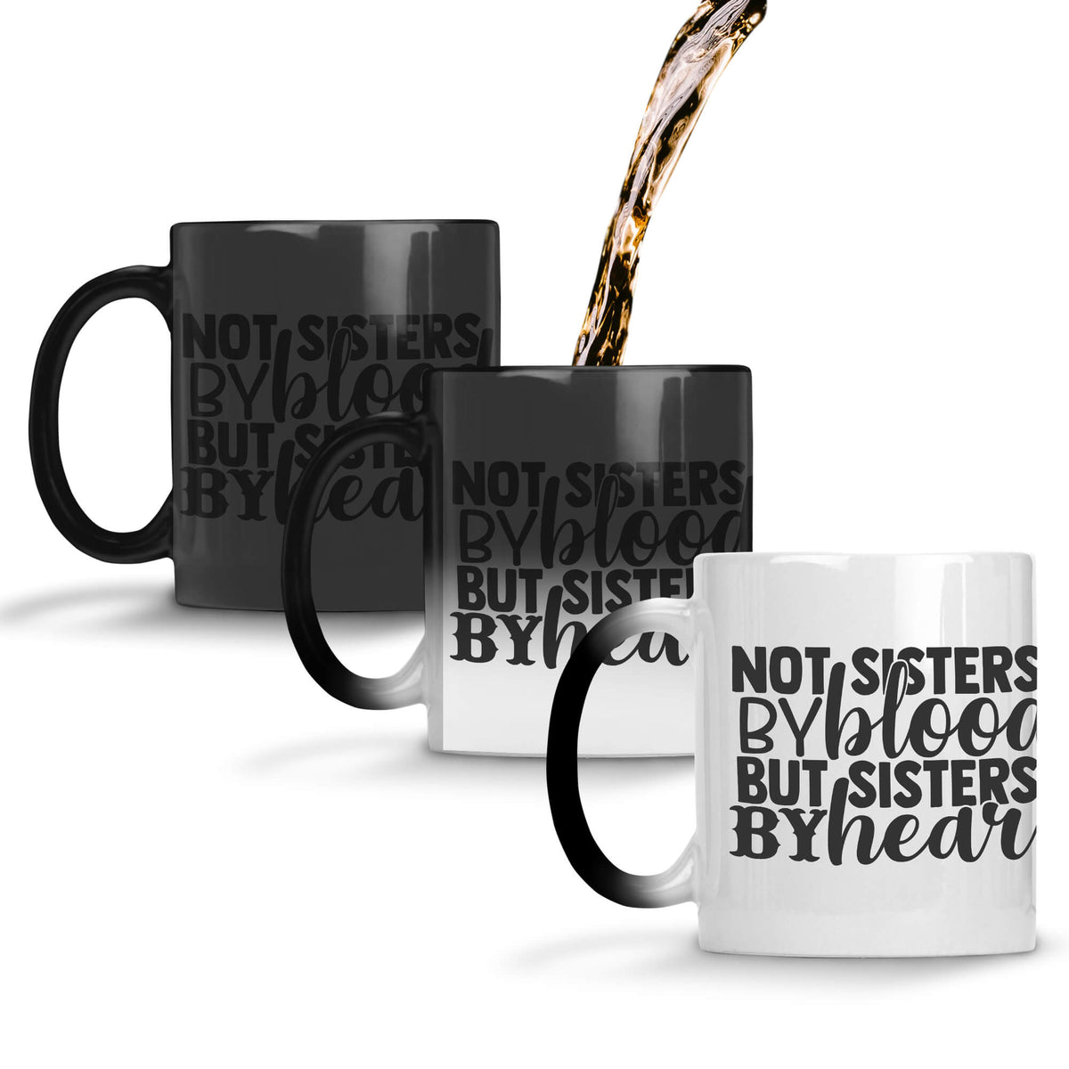 Sisters By Heart Coffee Mug Magic