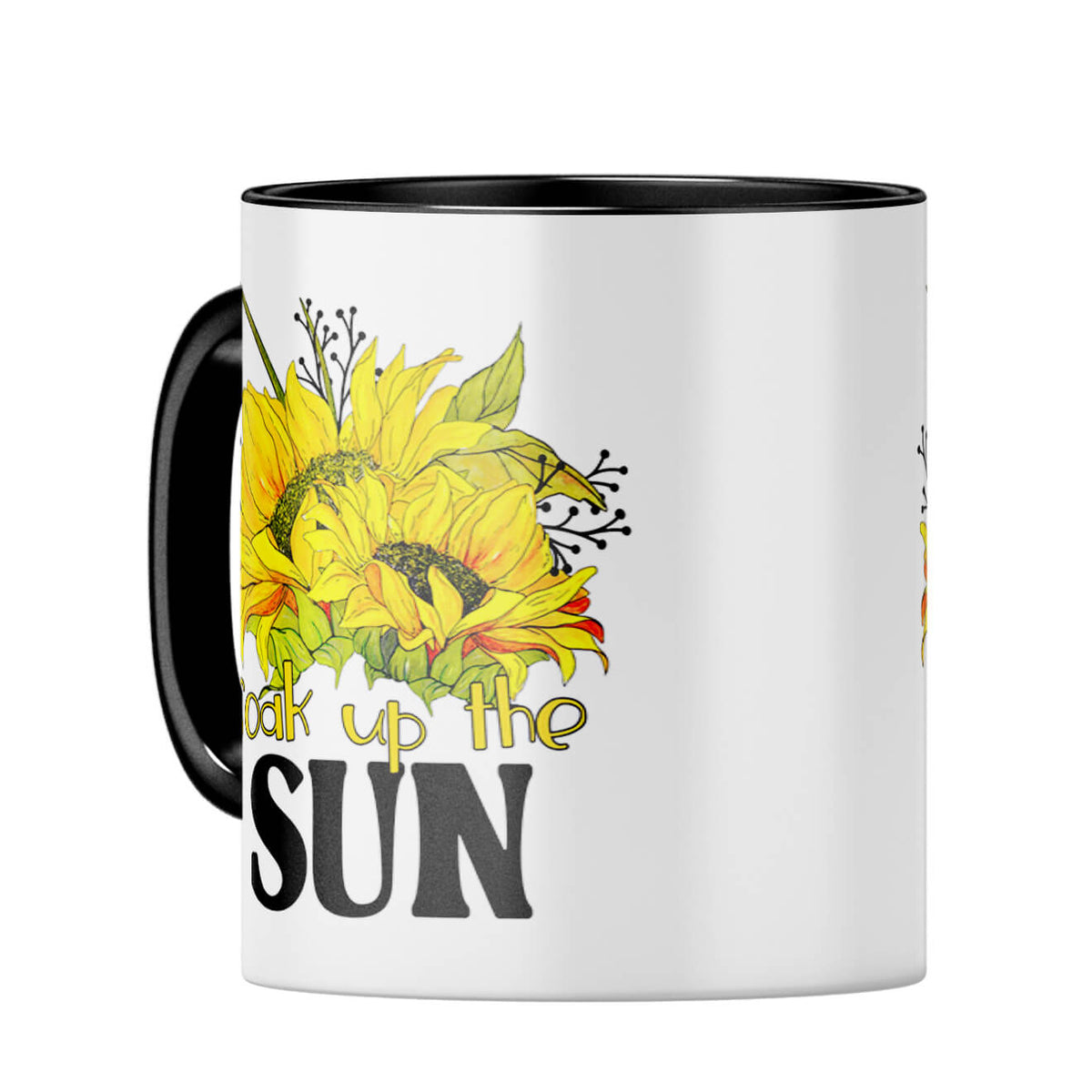 Soak Up The Sun Coffee MugC-Black