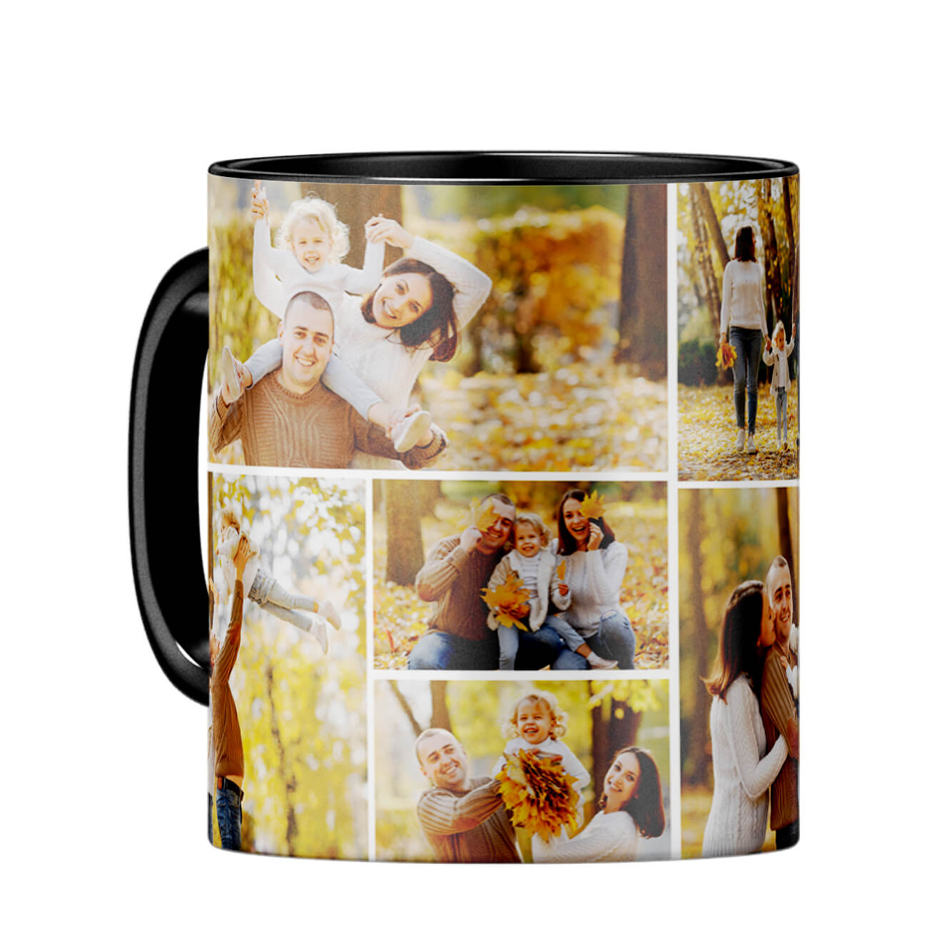 Special Collage Coffee Mug Black