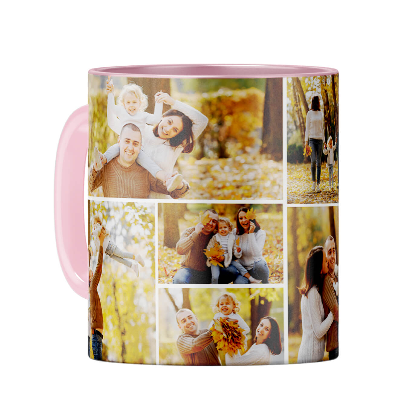 Special Collage Coffee Mug Pink