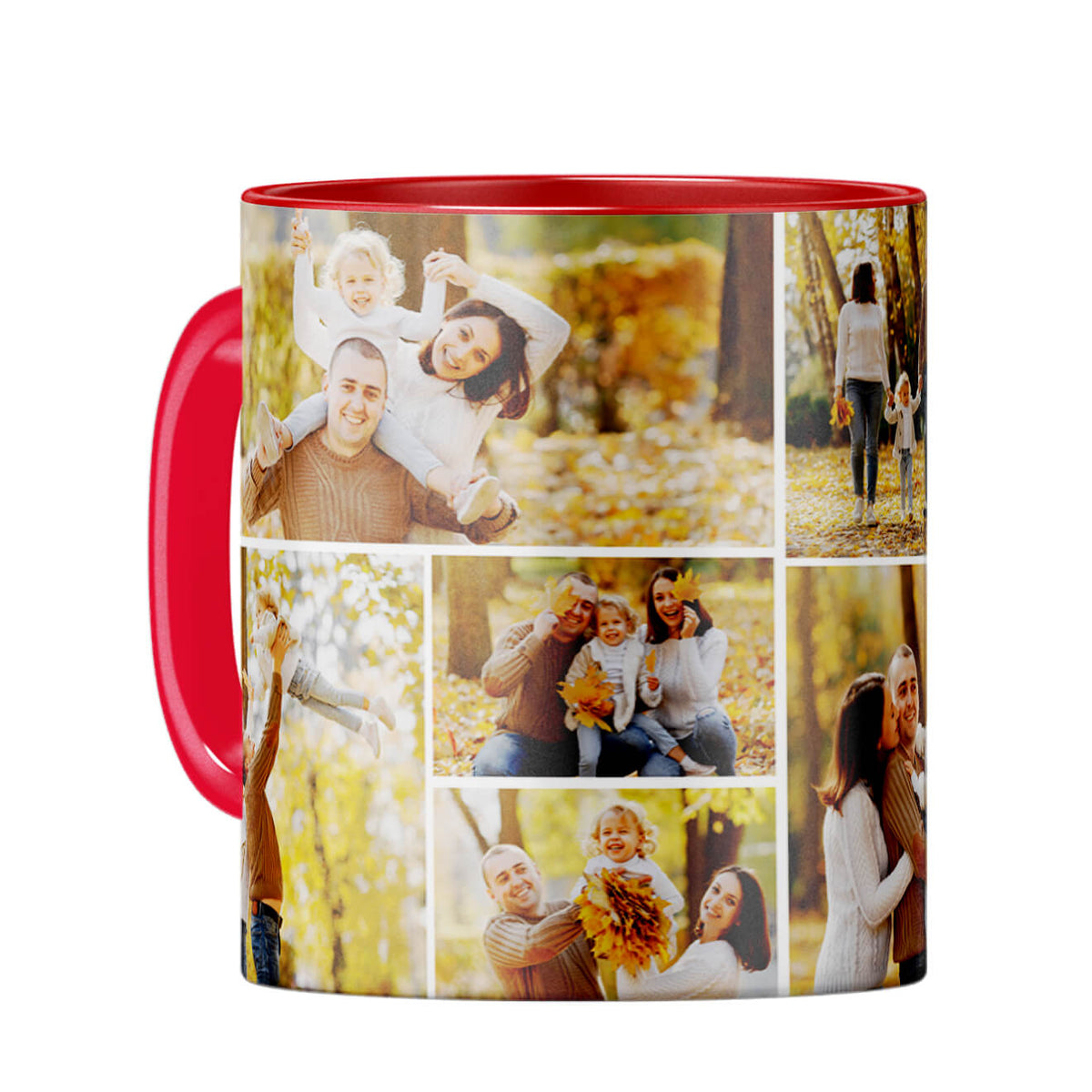 Special Collage Coffee Mug Red