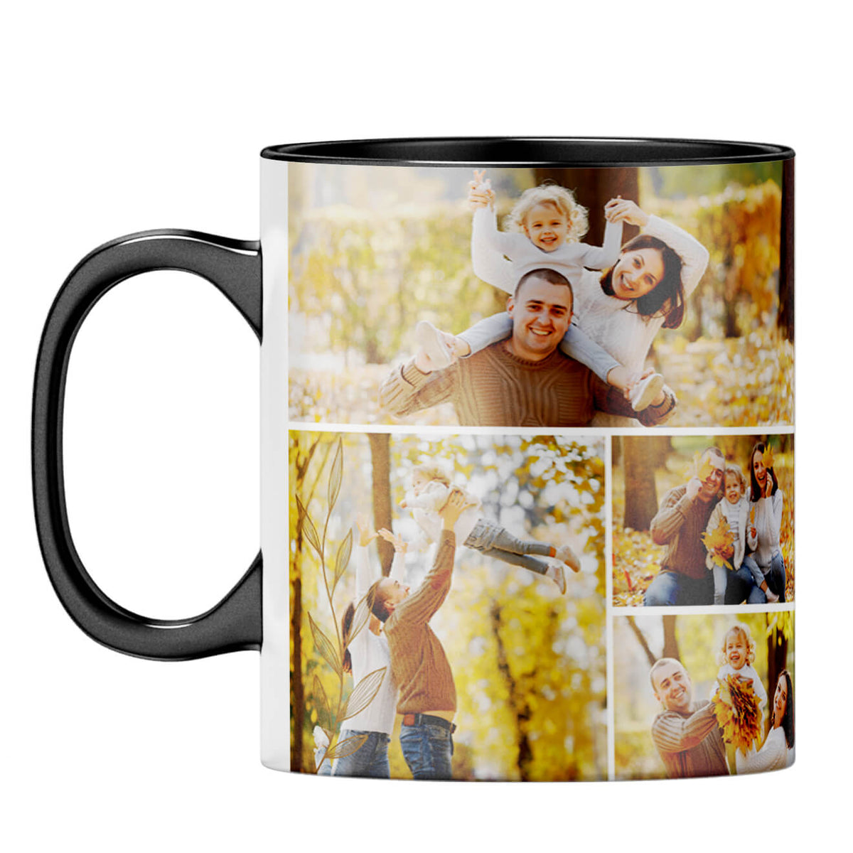 Special Collage Coffee MugF-Black