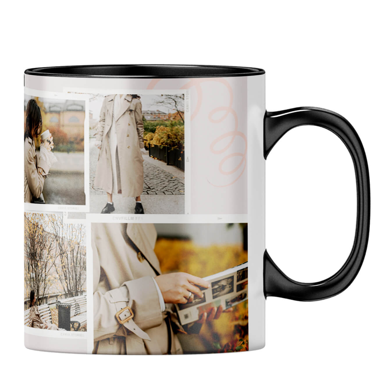 Special Moments Collage Coffee MugB-Black