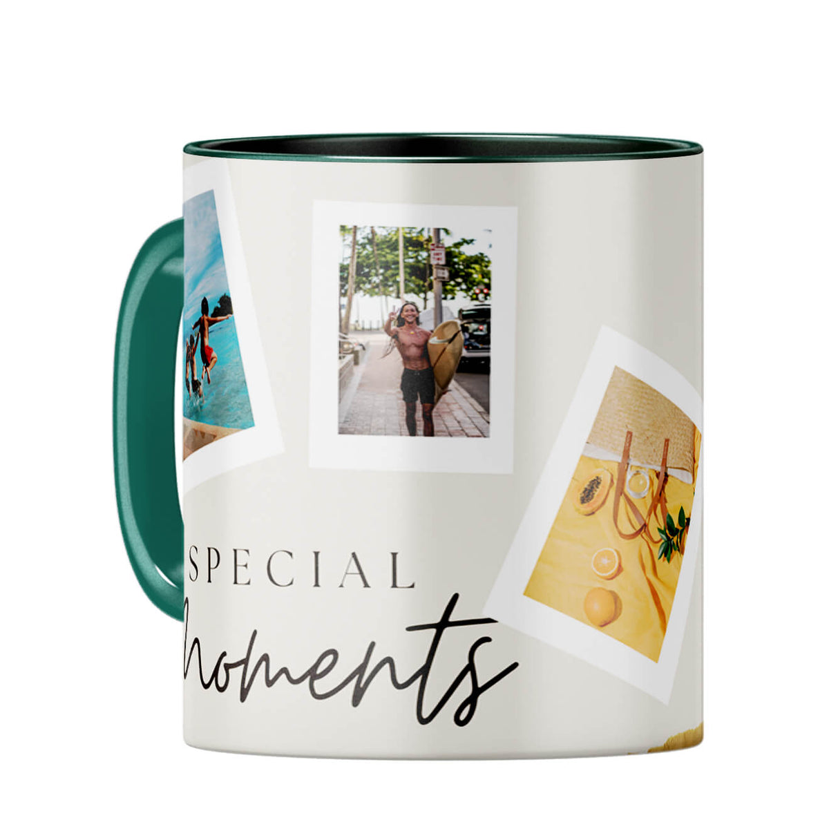 Special Moments Coffee Mug Dark Green