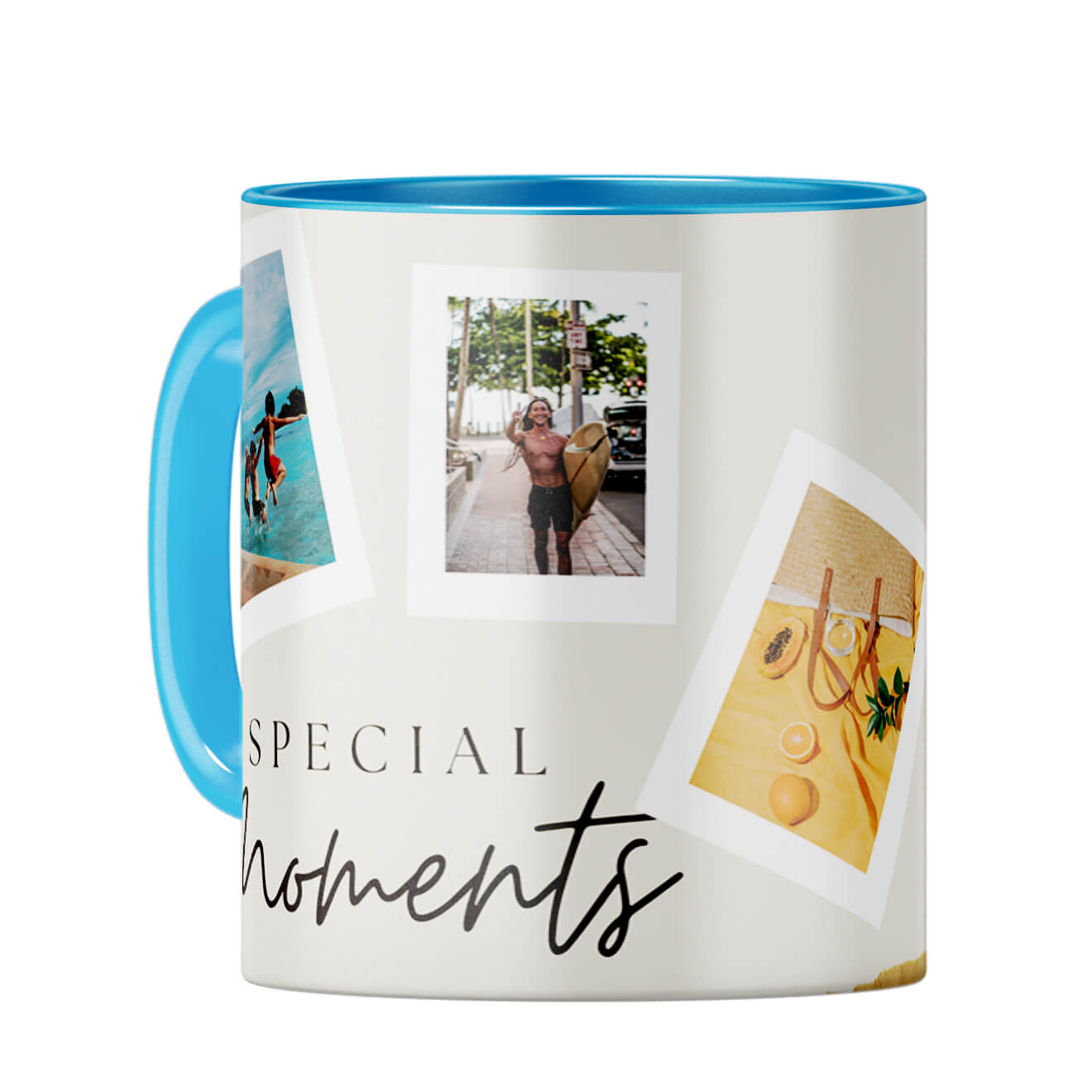 Special Moments Coffee Mug Light Blue