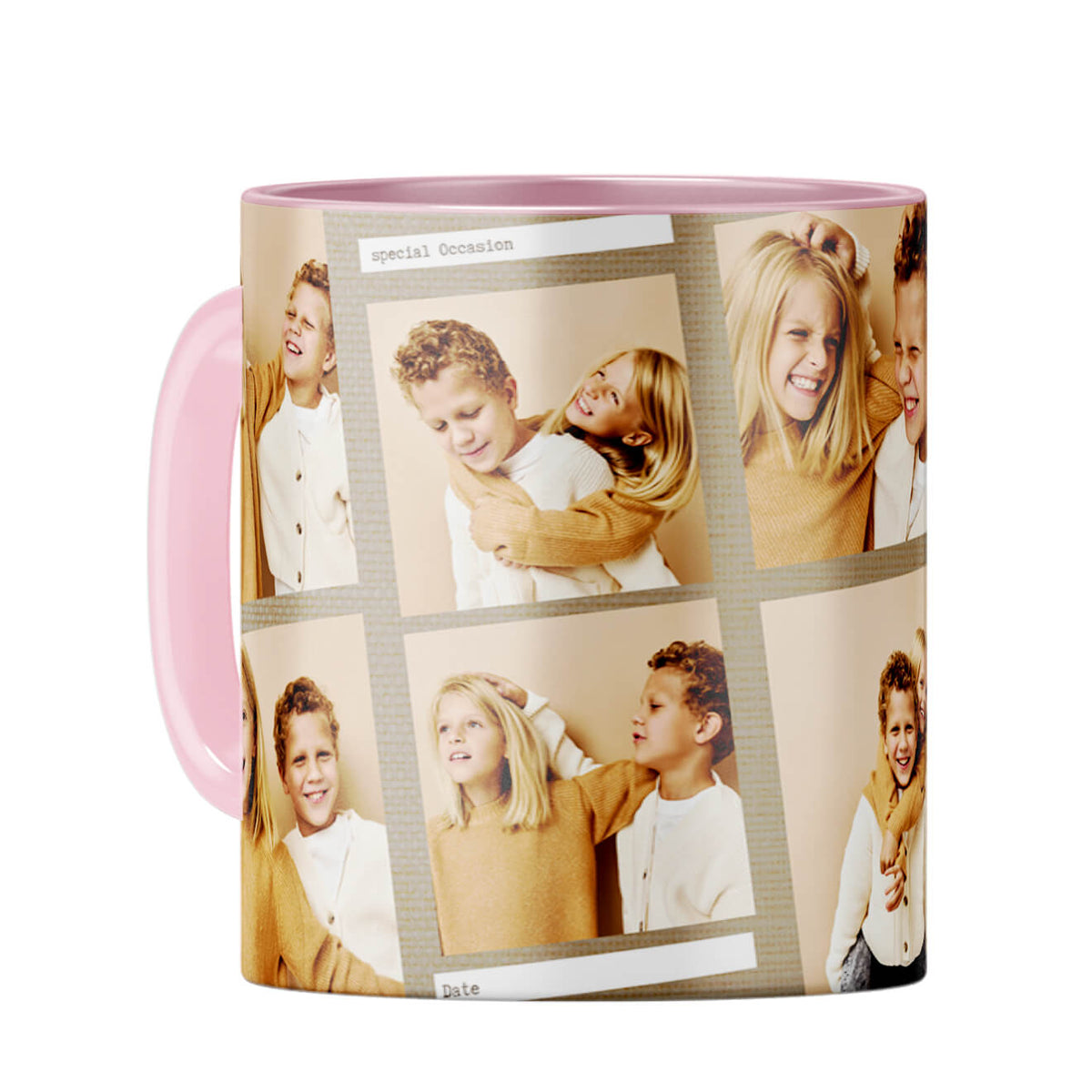 Special Occasion Photos Coffee Mug Pink