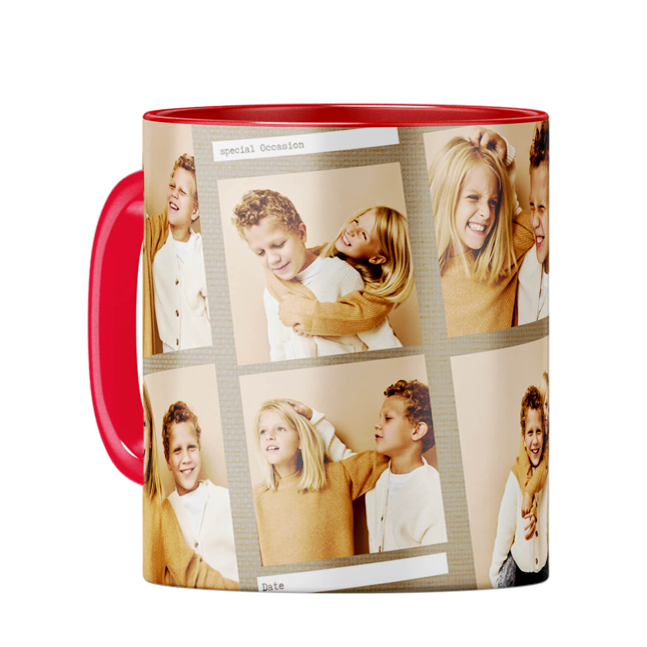 Special Occasion Photos Coffee Mug Red