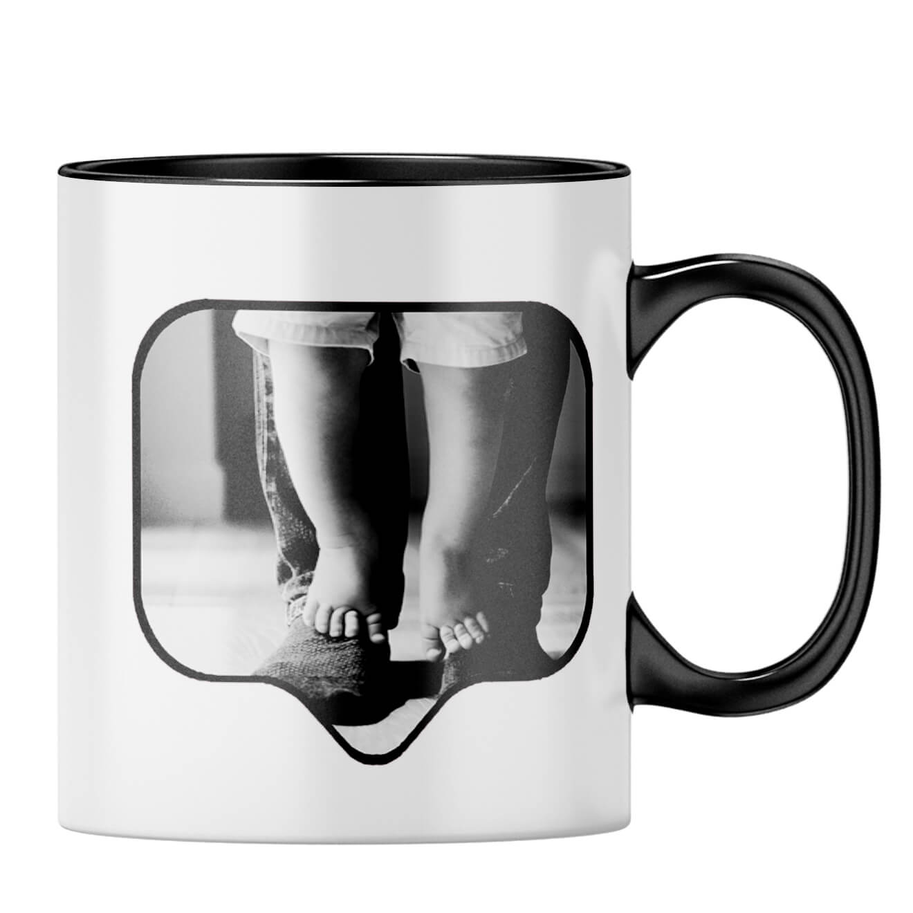 Stay Positive Coffee MugB-Black