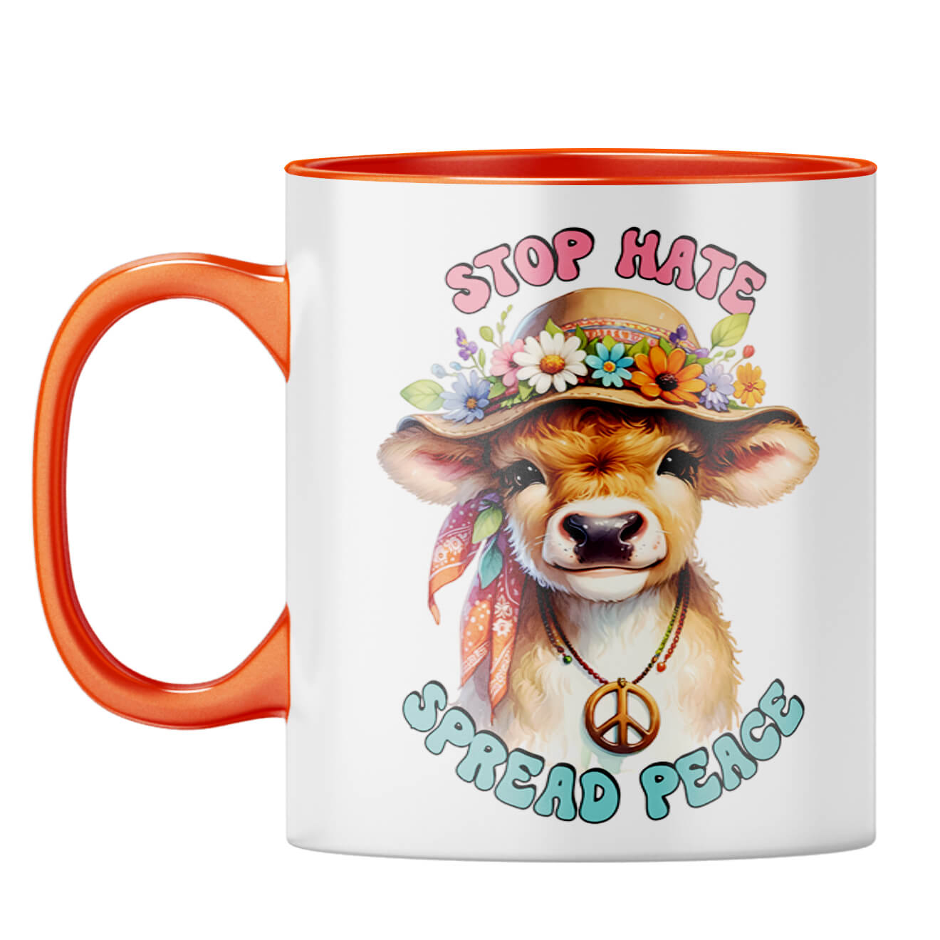 Stop Hate Spread Peace Coffee Mug