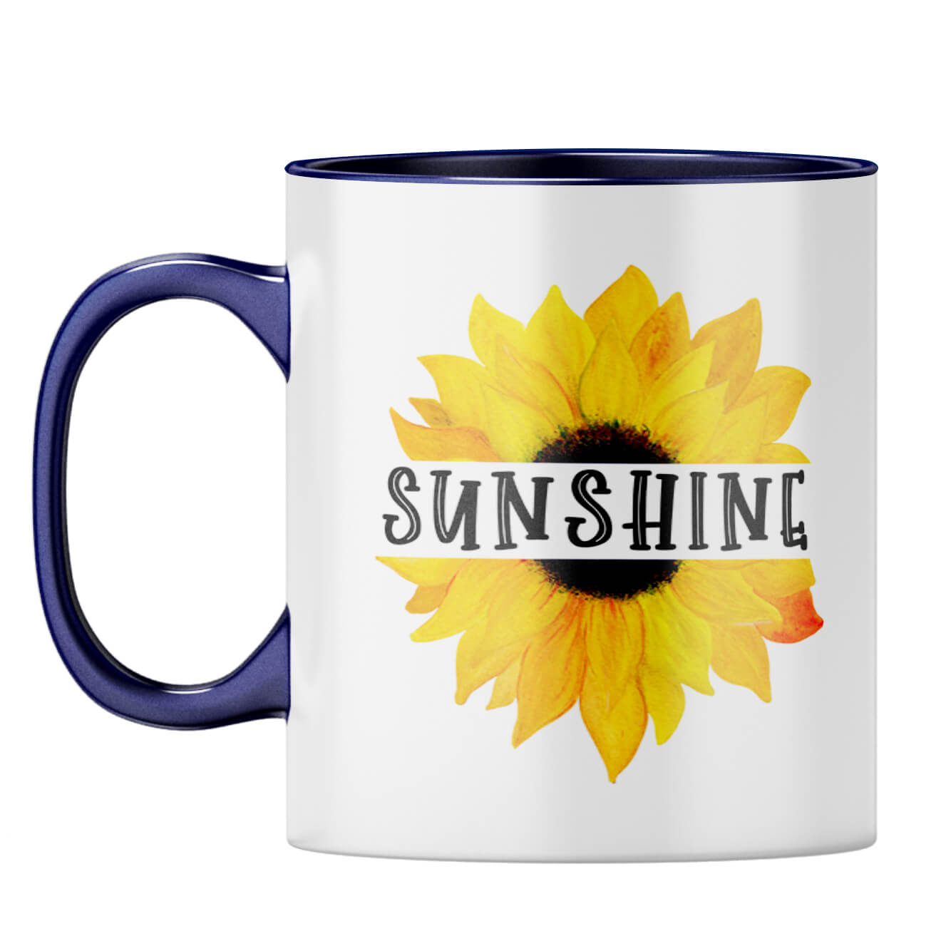 Sunshine Coffee Mug Dark Blue