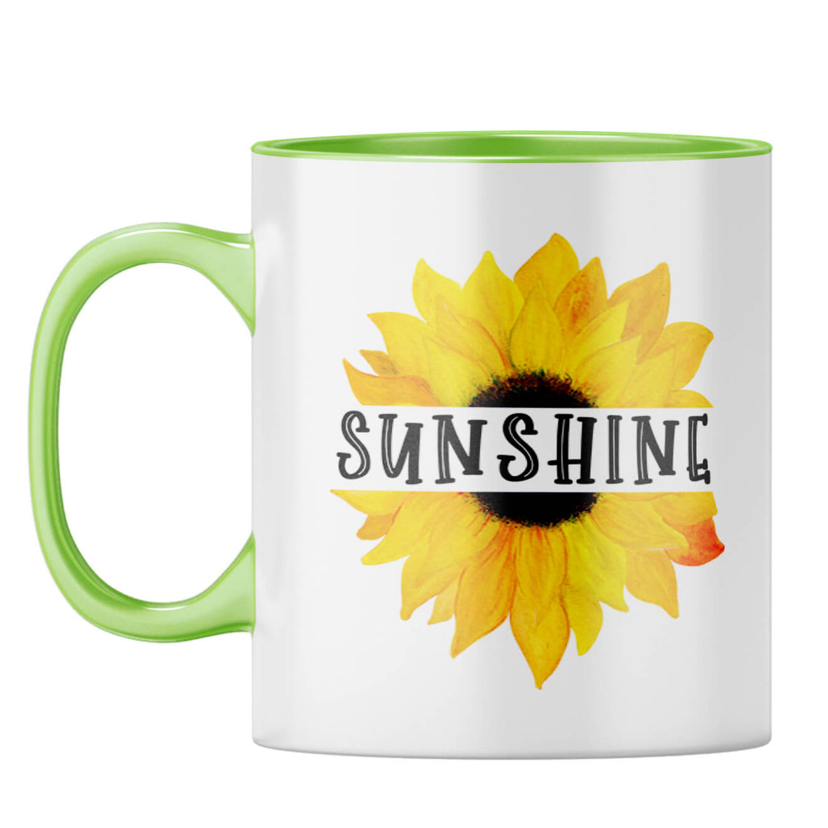 Sunshine Coffee Mug Light Green