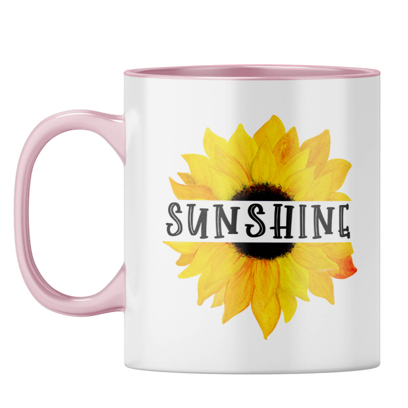 Sunshine Coffee Mug Pink