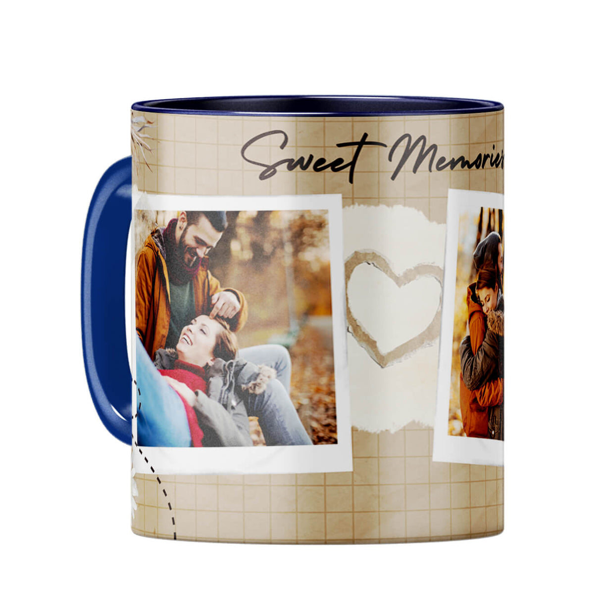 Sweet Memories Coffee Mug Dark Blue