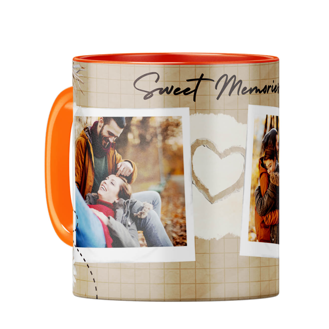 Sweet Memories Coffee Mug Orange