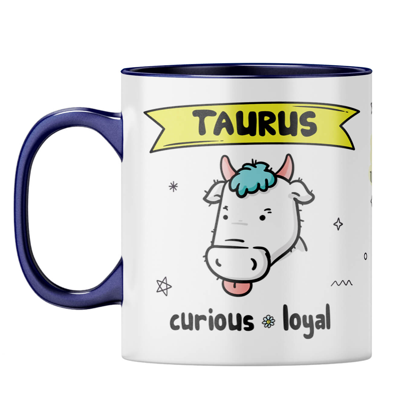 Taurus Coffee Mug Dark Blue