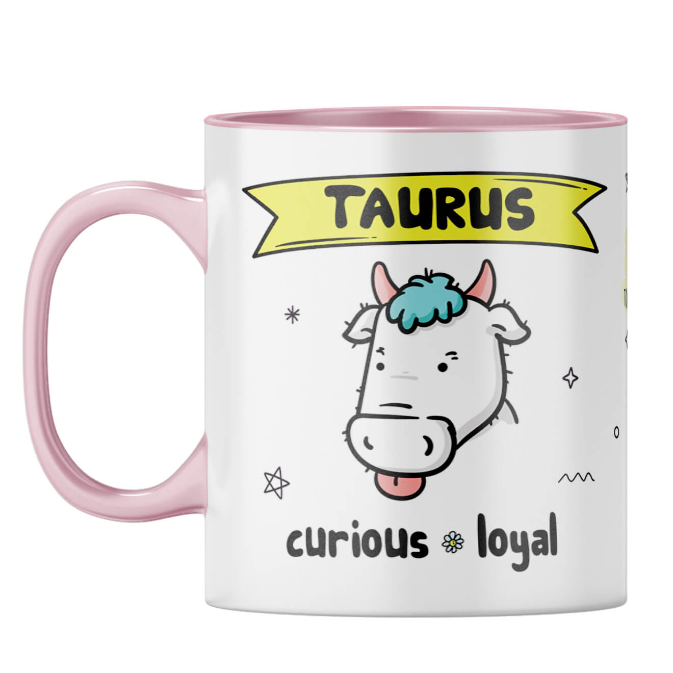 Taurus Coffee Mug Pink