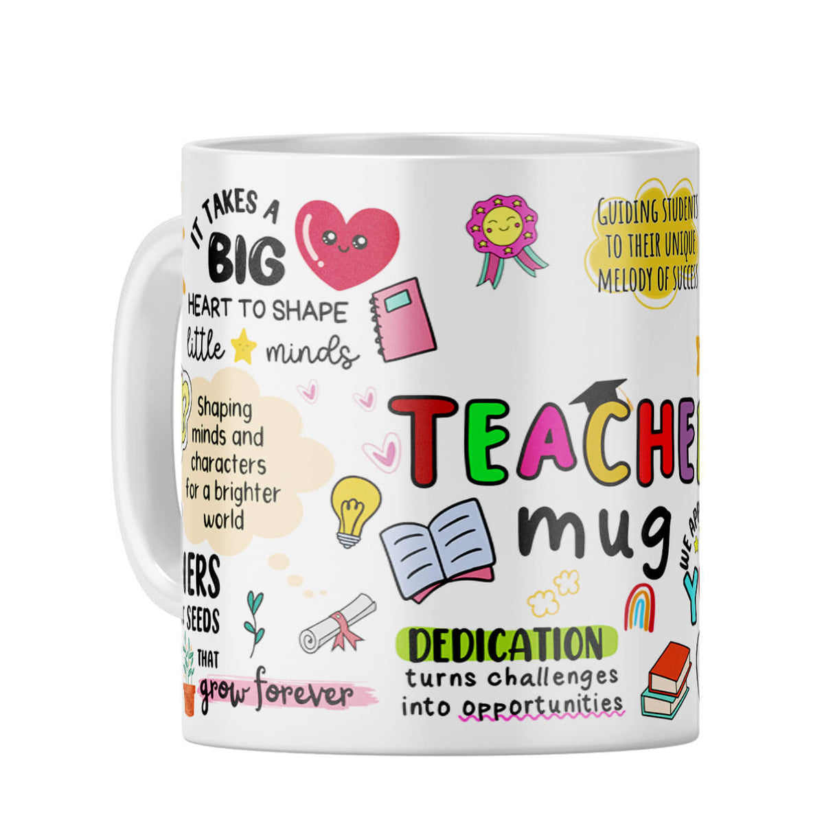 Teacher We Appreciate You Coffee Mug White