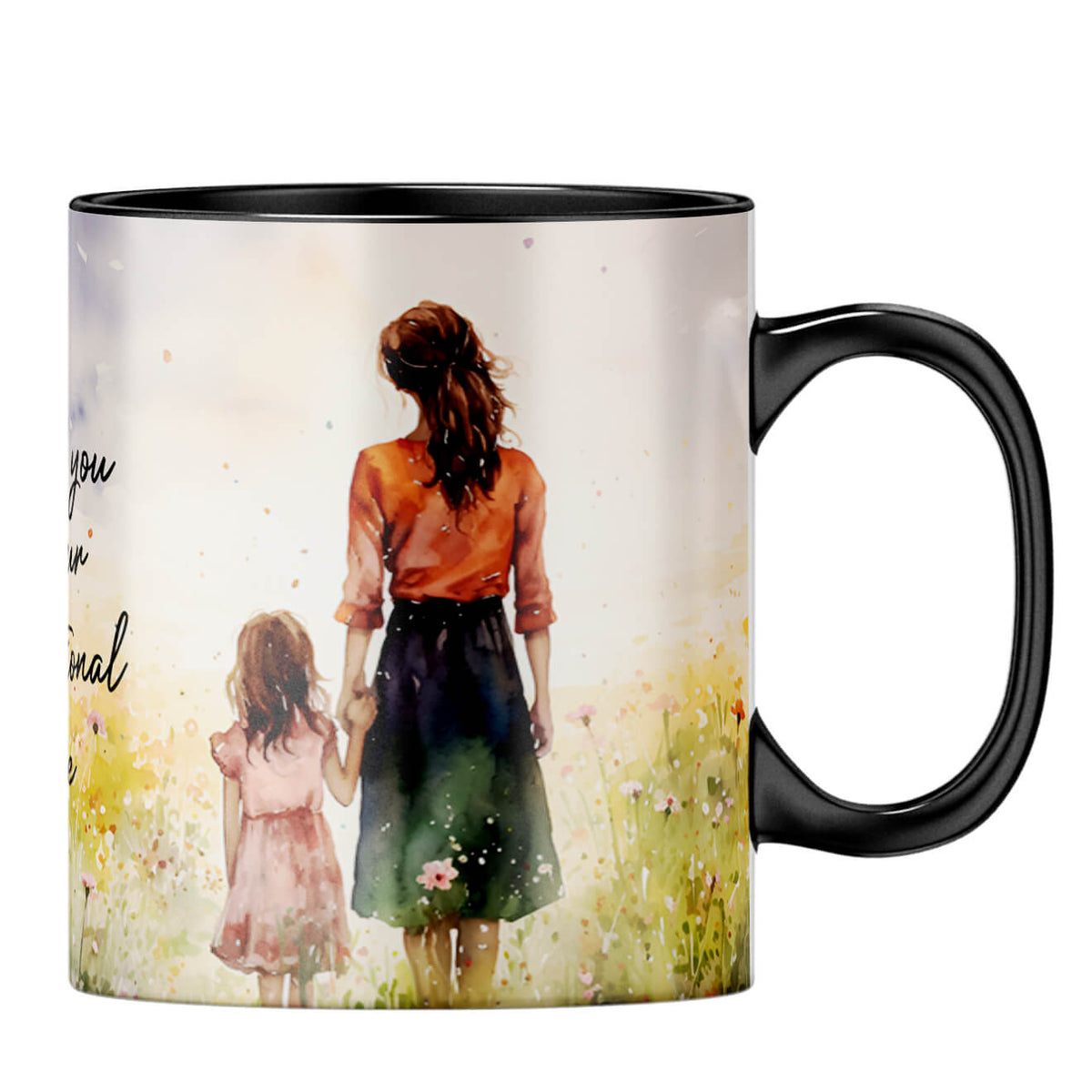 Thank your for Unconditional Love Coffee MugB-Black