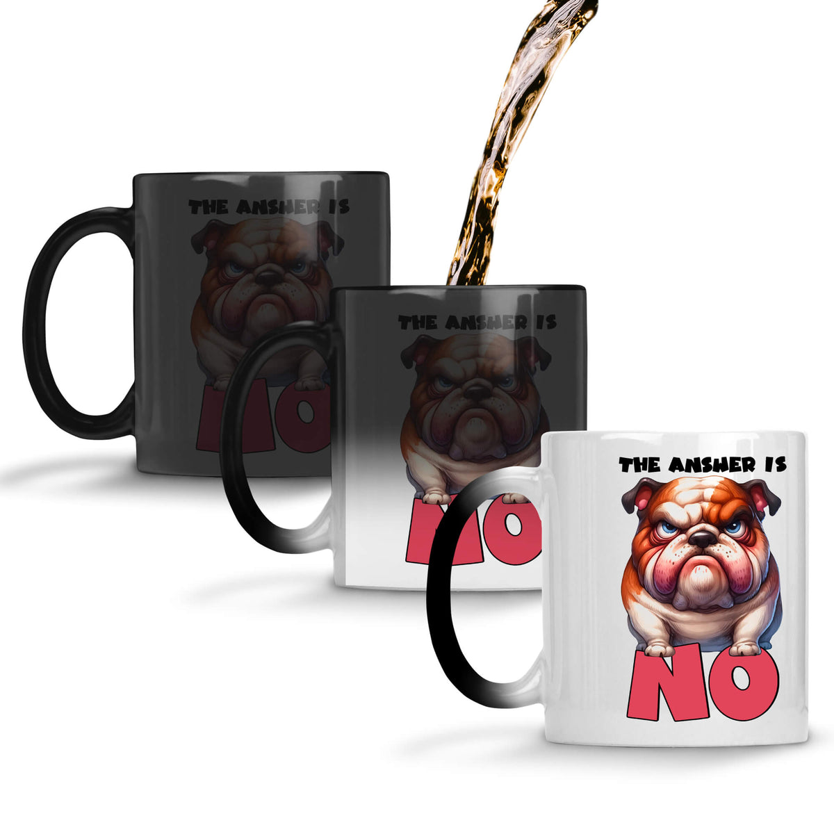 The Answer is No Coffee Mug Magic