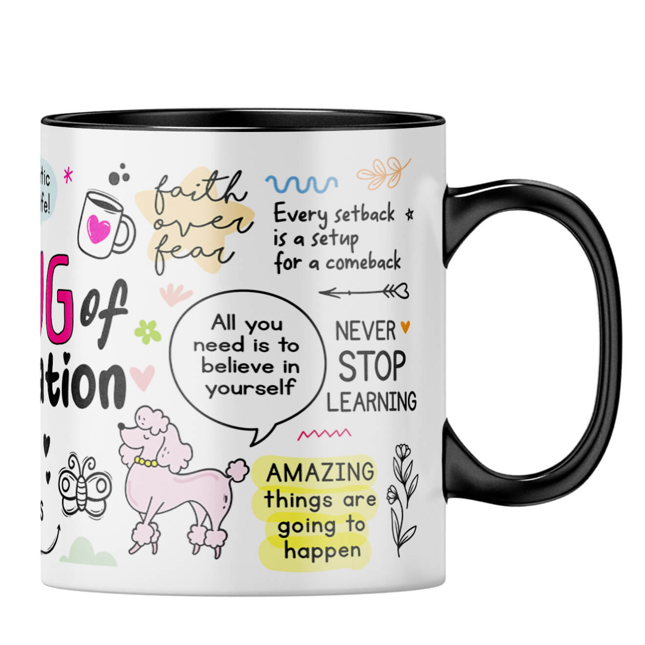 The Motivation Coffee MugB-Black