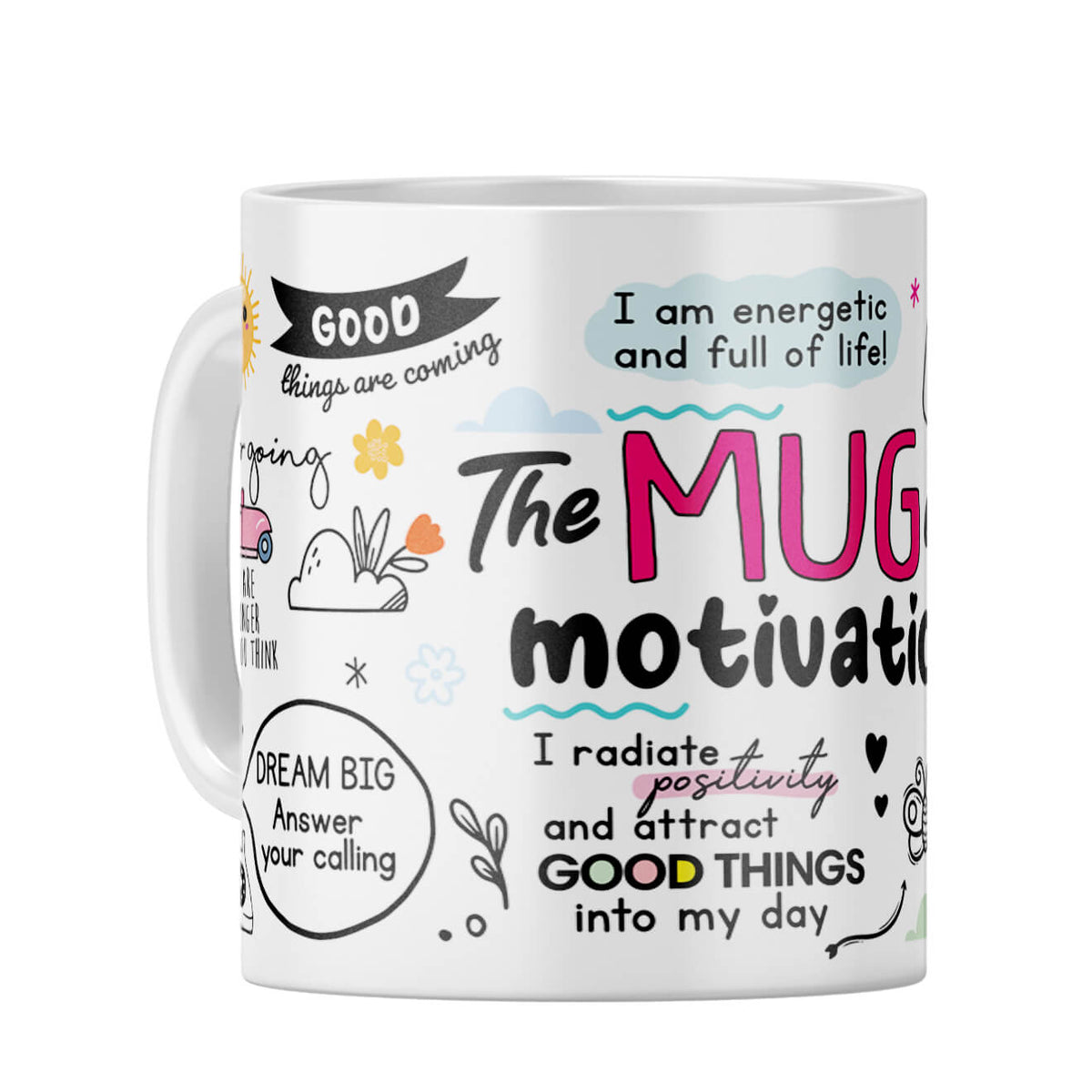 The Motivation Coffee Mug White