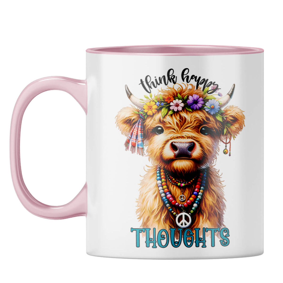 Think Happy Thoughts Coffee Mug