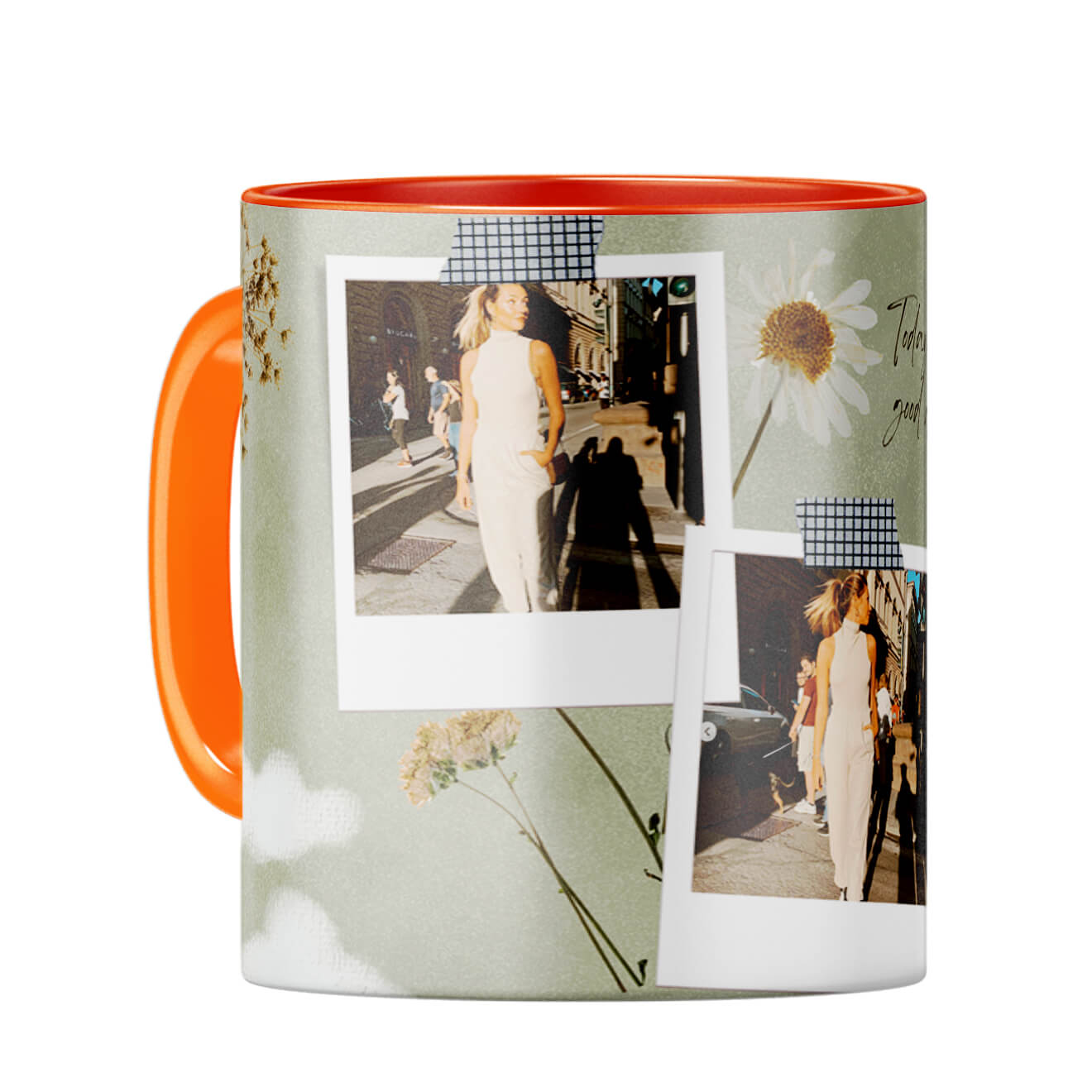 Today is Good Day Coffee Mug Orange