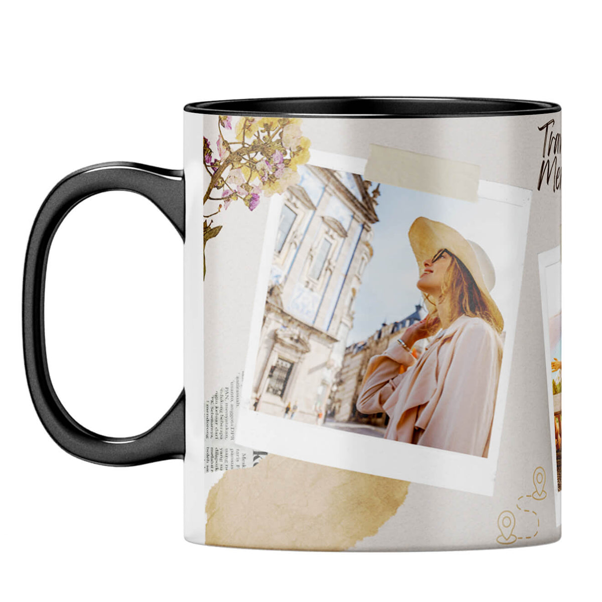 Travel Memories Coffee MugF-Black