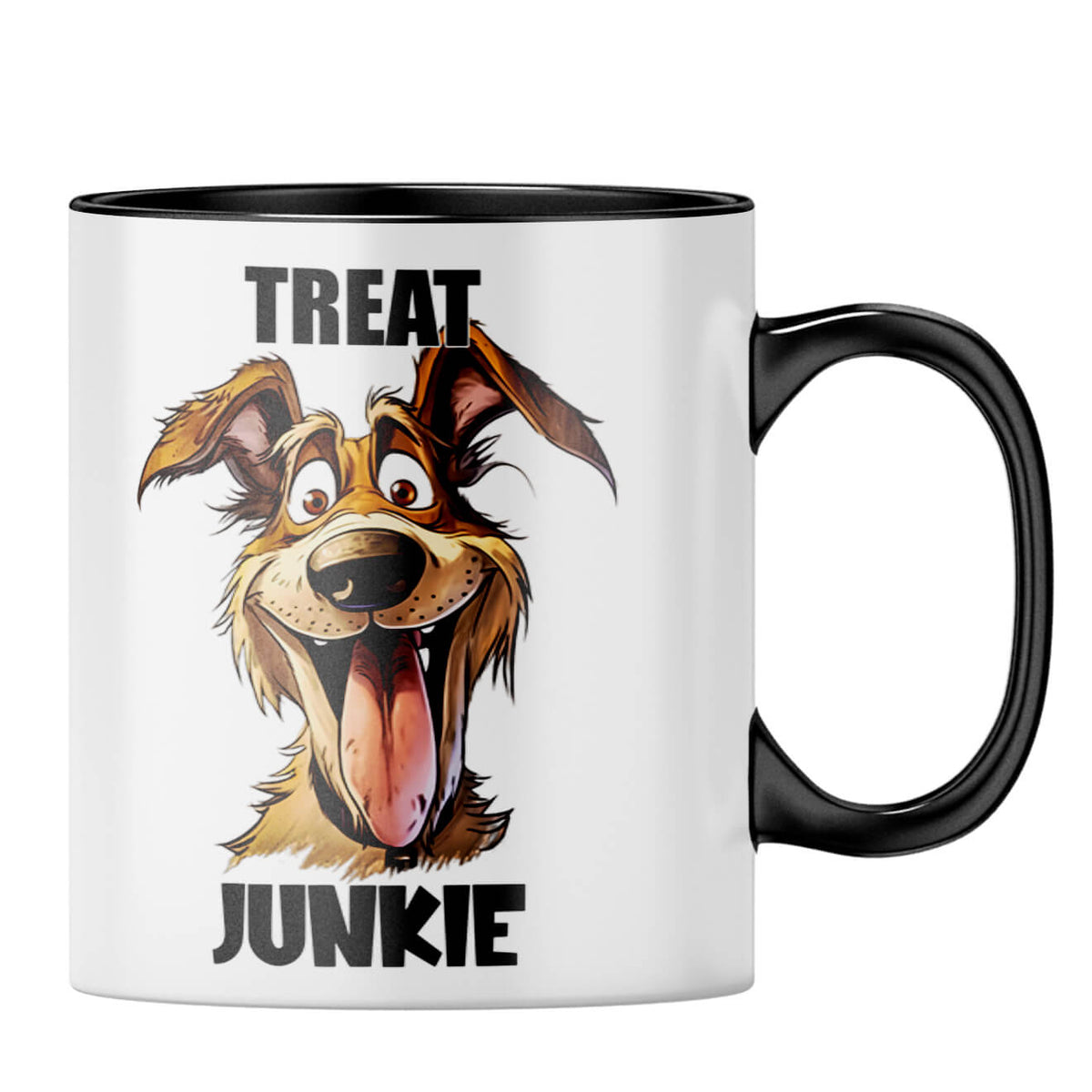 Treat Junkie Coffee MugB-Black