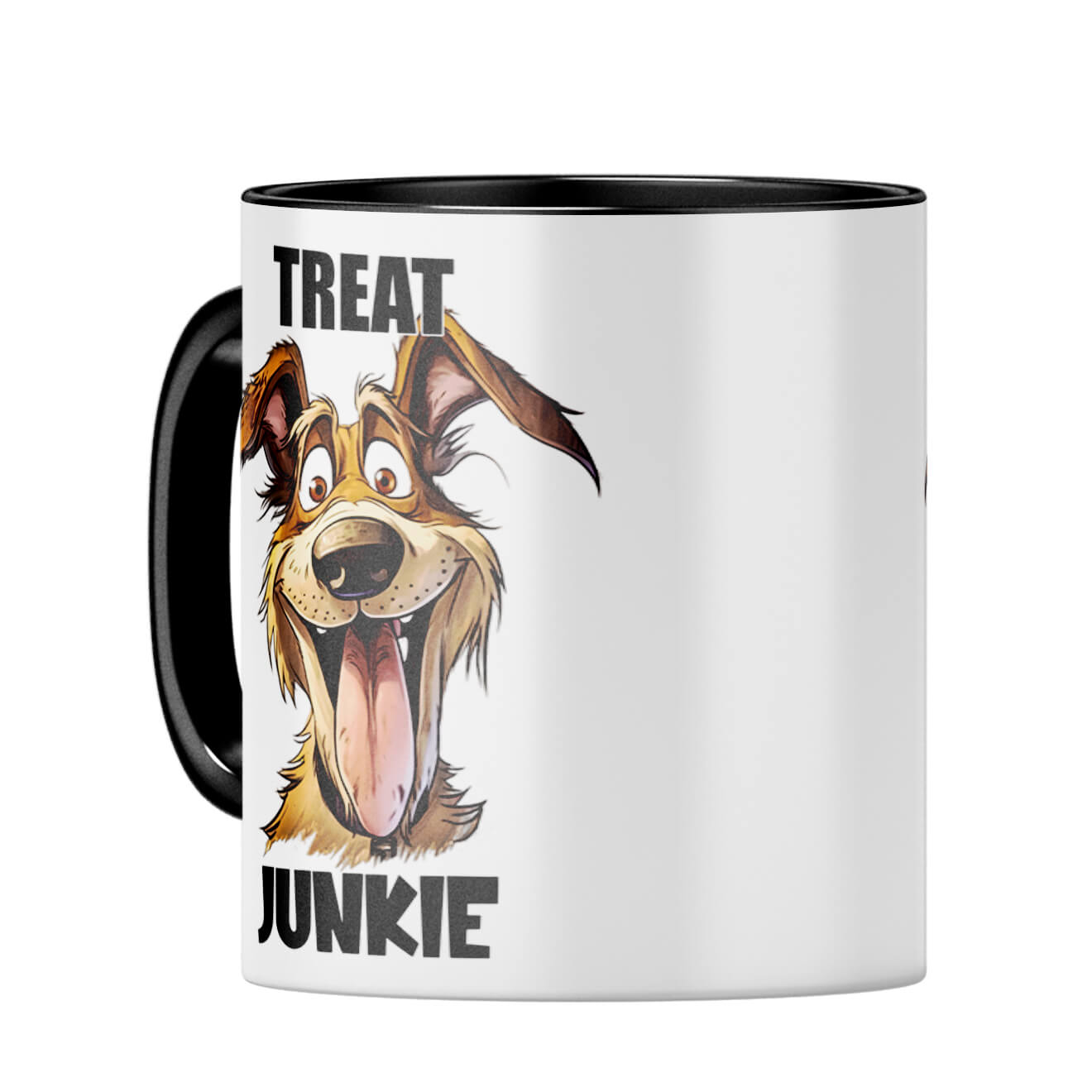 Treat Junkie Coffee MugC-Black