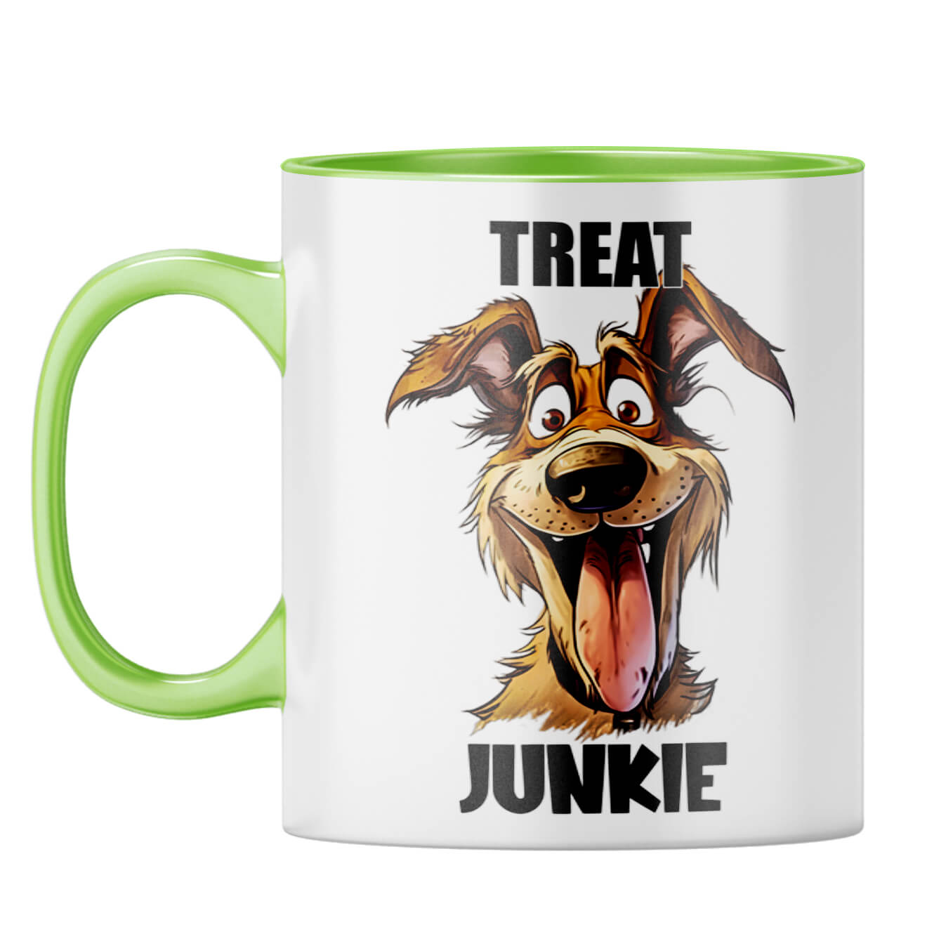 Treat Junkie Coffee Mug Light Green
