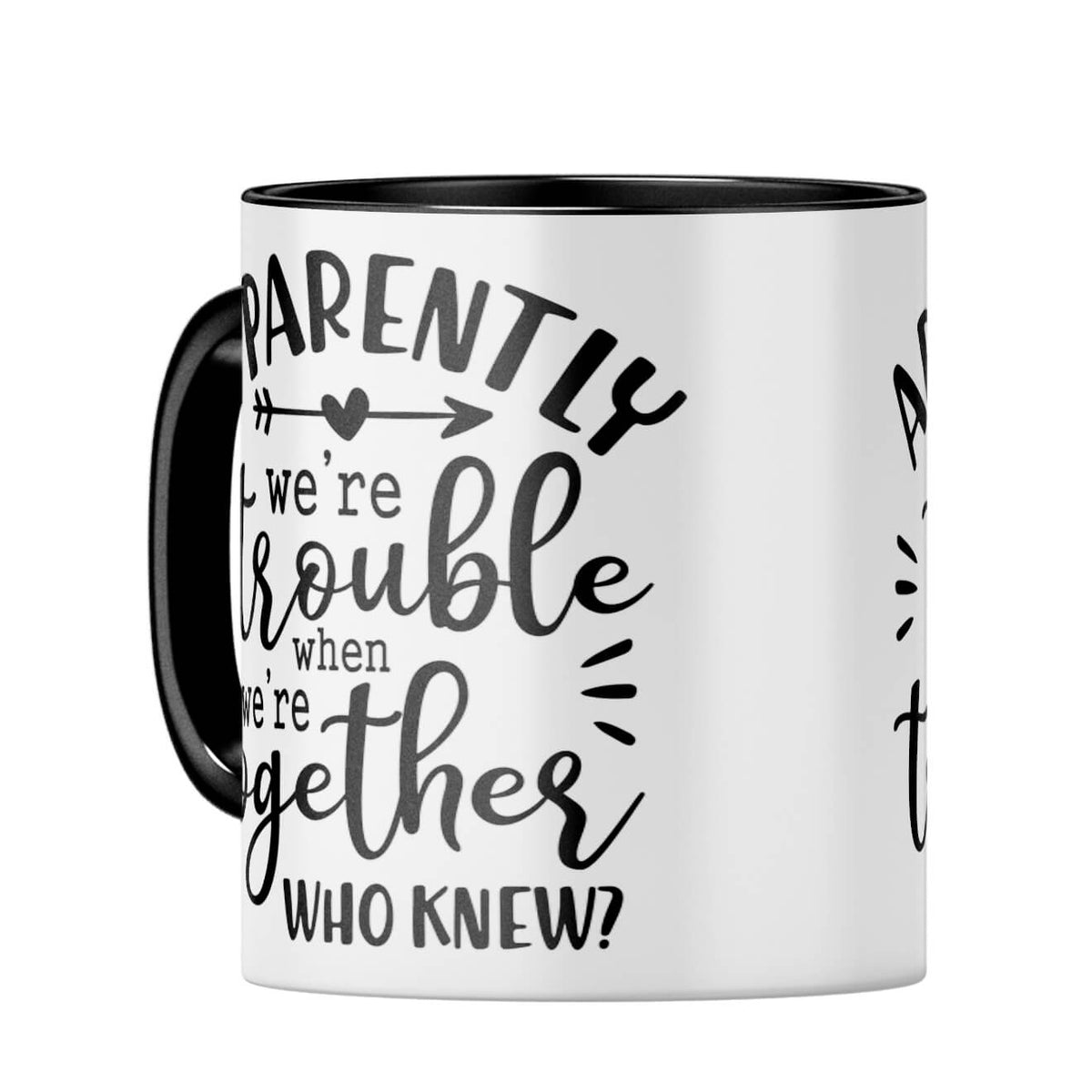 Trouble Together Coffee MugC-Black