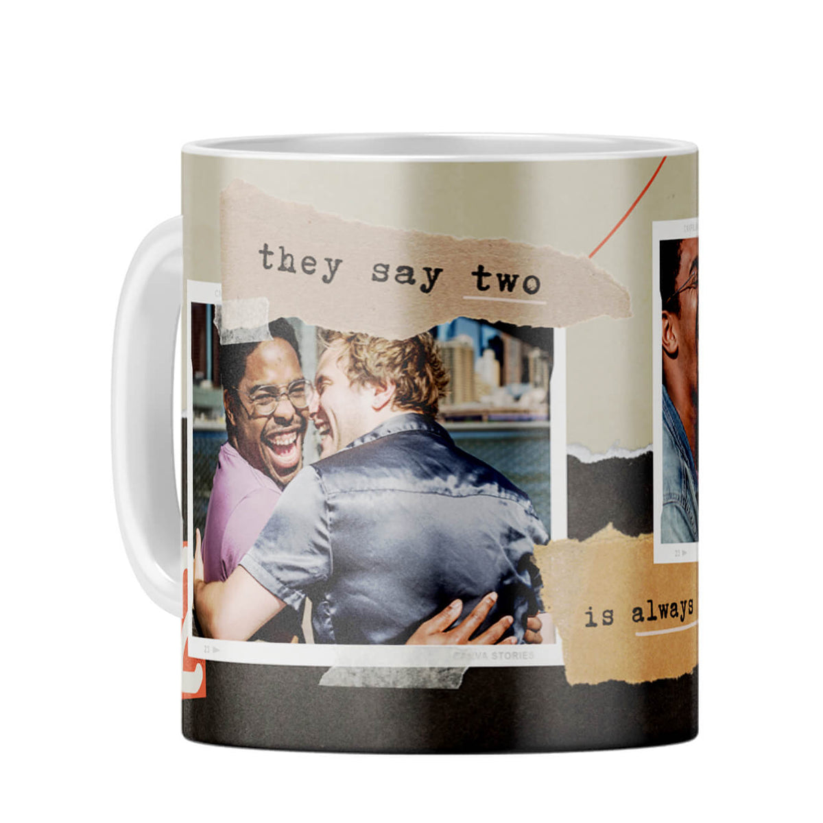 Two is Better Than One Coffee Mug White
