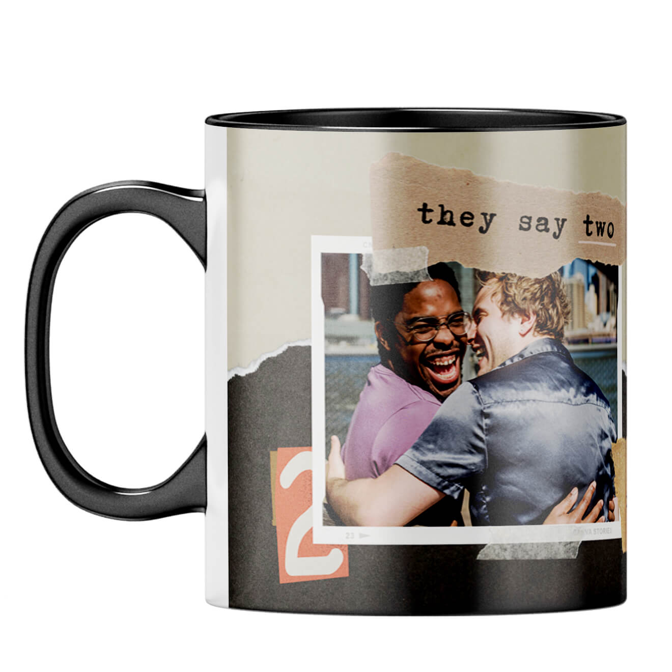 Two is Better Than One Coffee MugF-Black