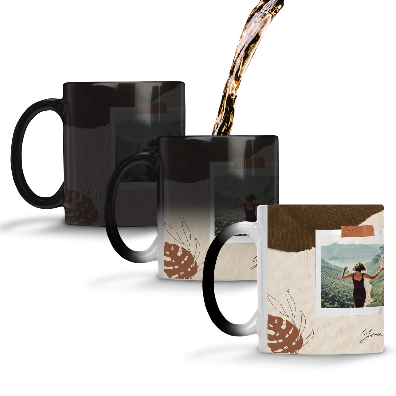 Two Photos Coffee Mug Magic