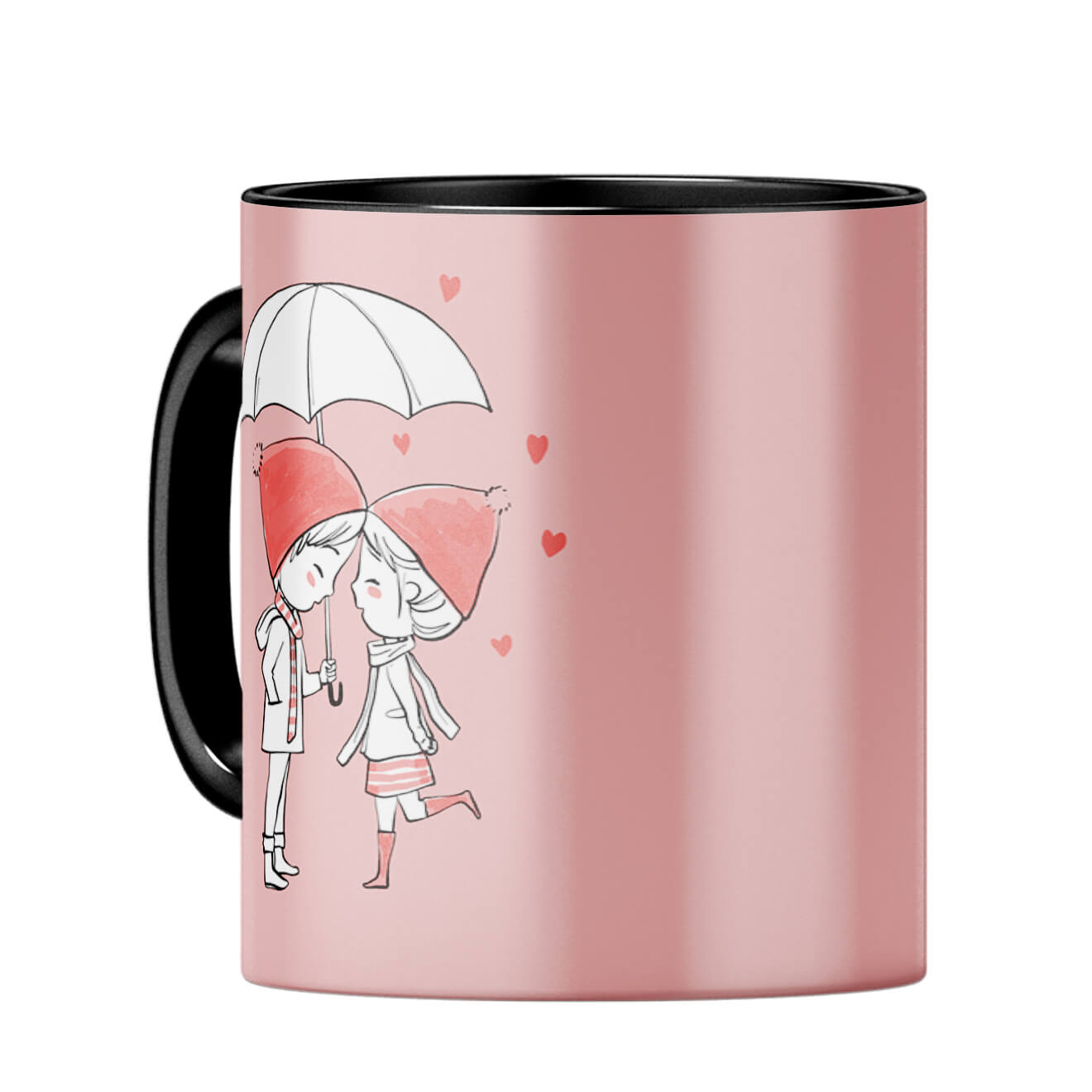 U and Me Coffee MugC-Black