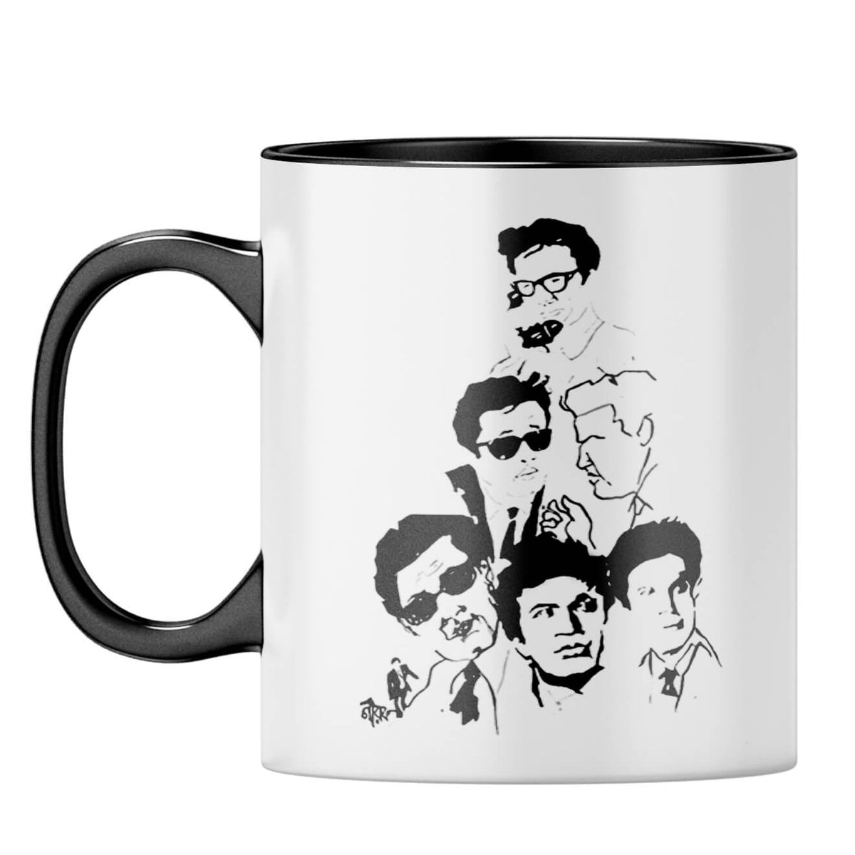 Uttam Kumar Coffee Mug Black