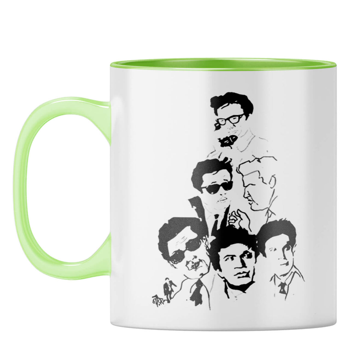 Uttam Kumar Coffee Mug Light Green