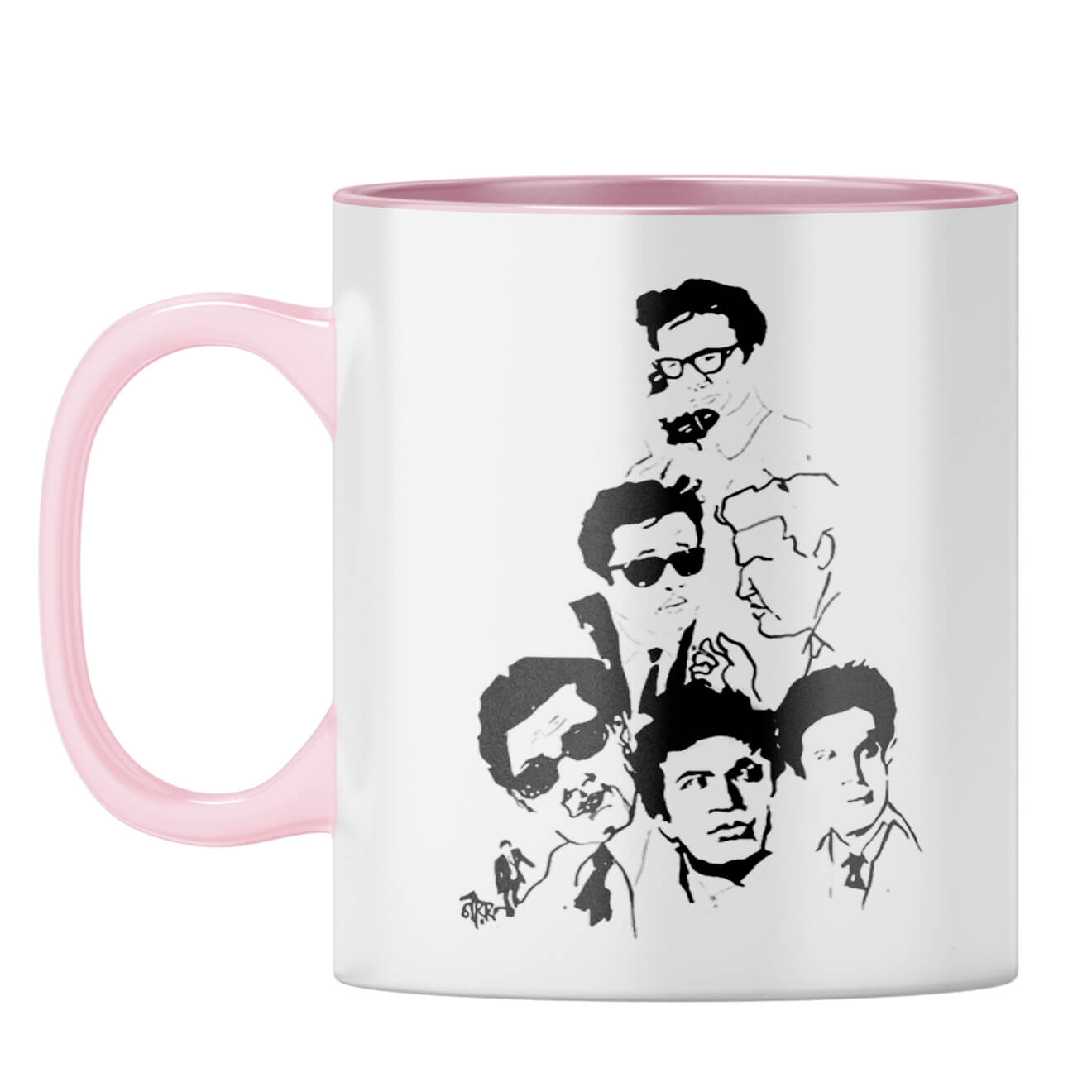 Uttam Kumar Coffee Mug Pink