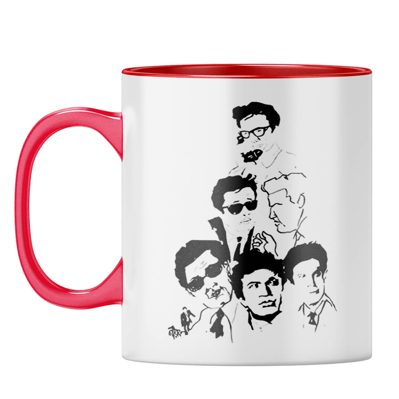 Uttam Kumar Coffee Mug Red