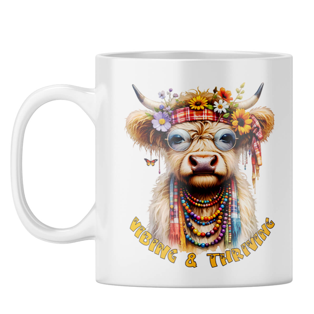 Vibing and Thriving Coffee Mug