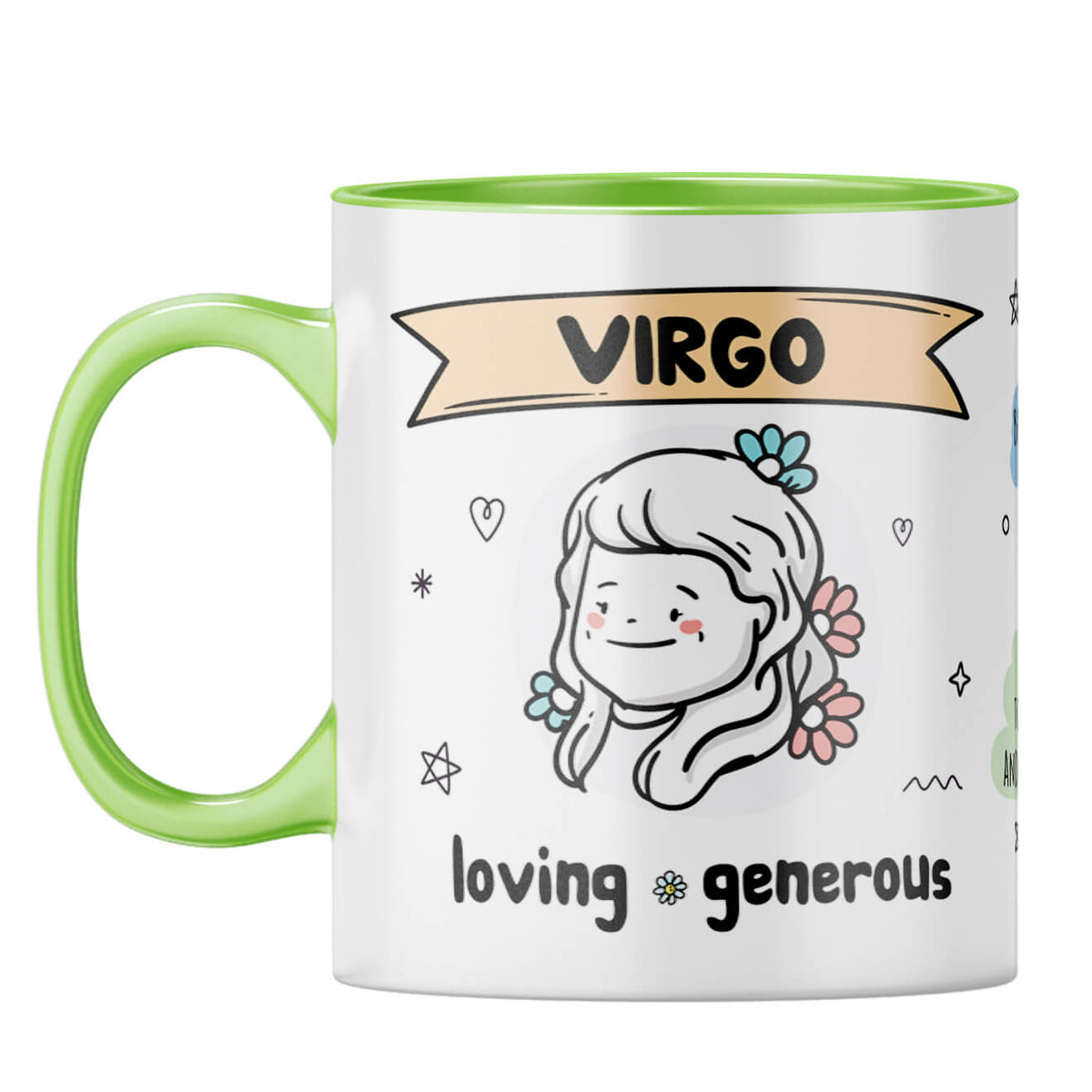 Virgo Coffee Mug Light Green