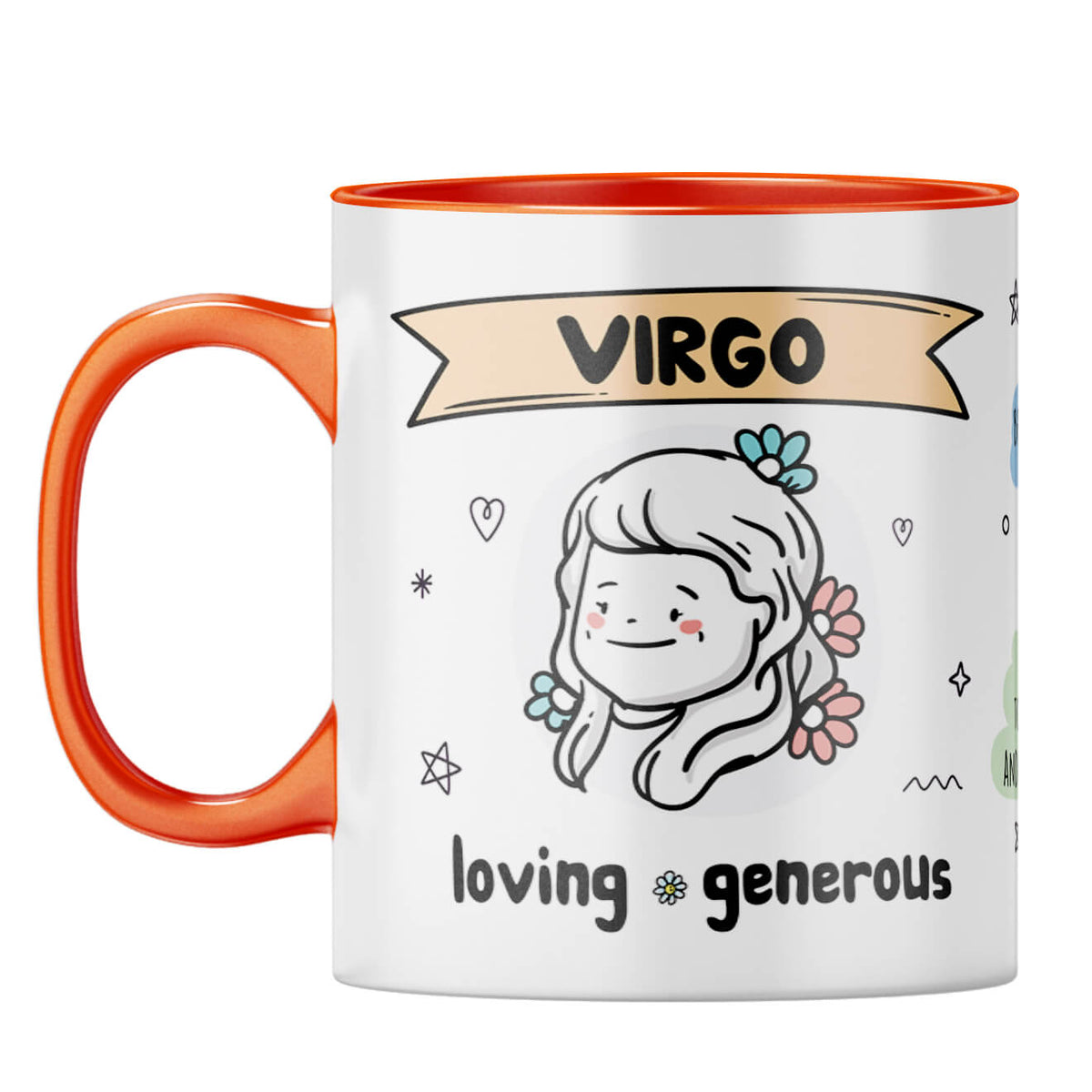Virgo Coffee Mug Orange