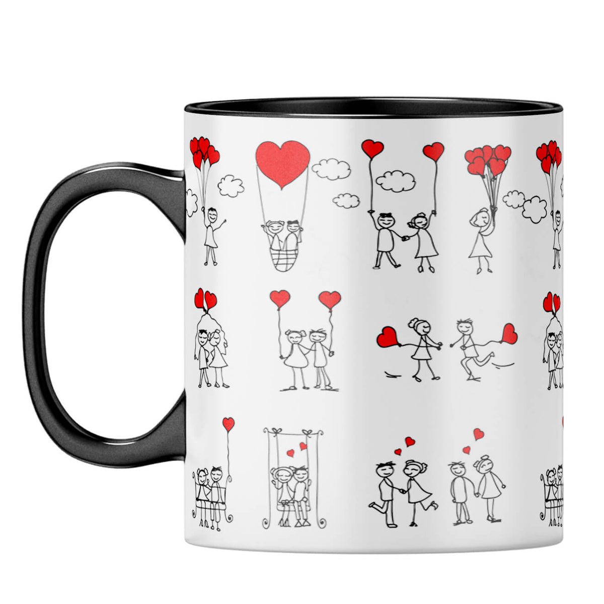 You are my sweetie Coffee Mug Black