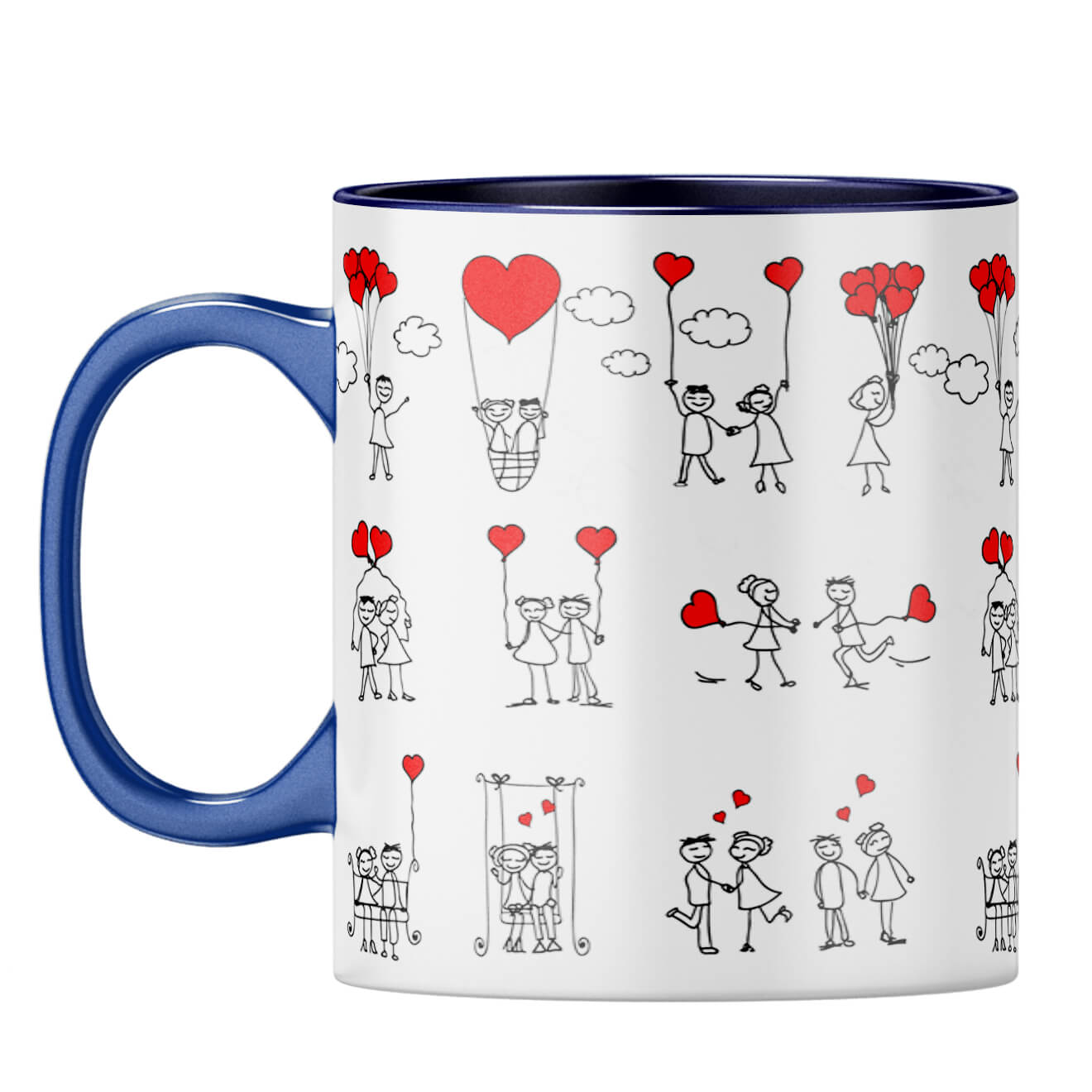 You are my sweetie Coffee Mug Dark Blue