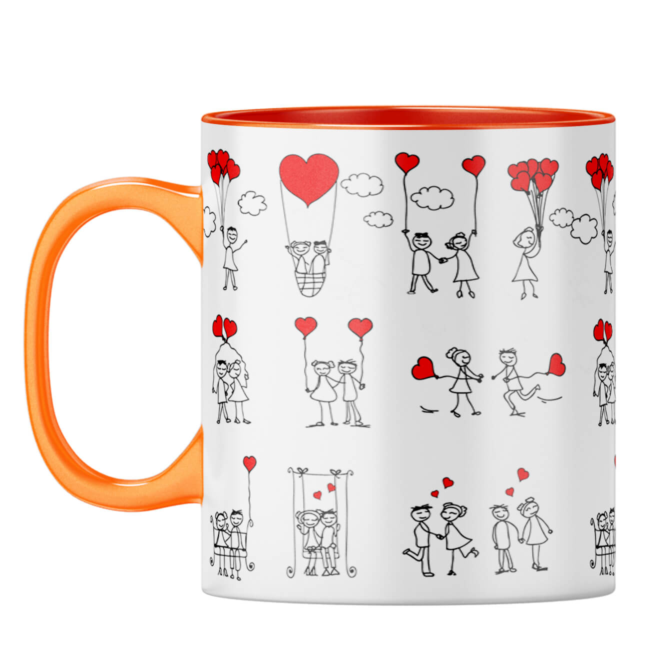 You are my sweetie Coffee Mug Orange