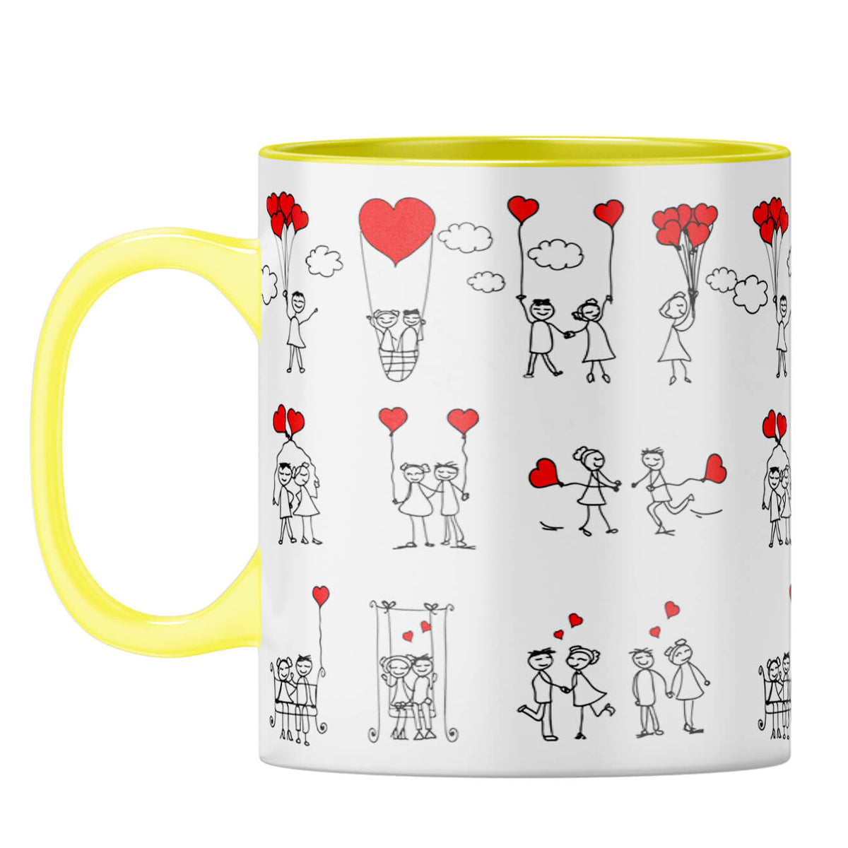 You are my sweetie Coffee Mug Yellow