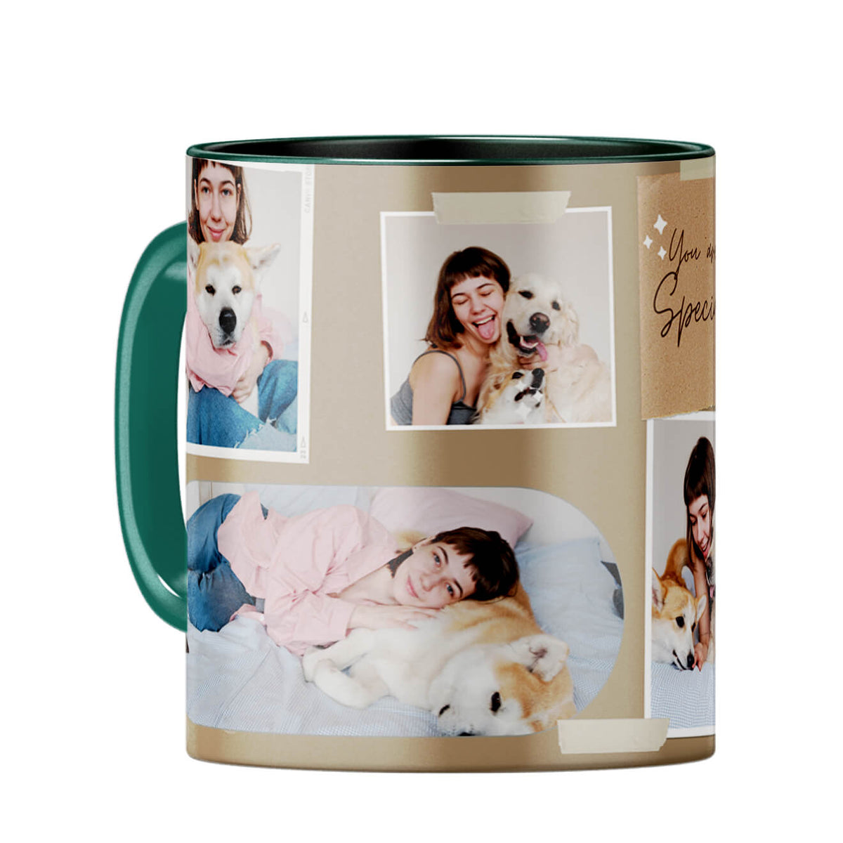 You are Special Coffee Mug Dark Green