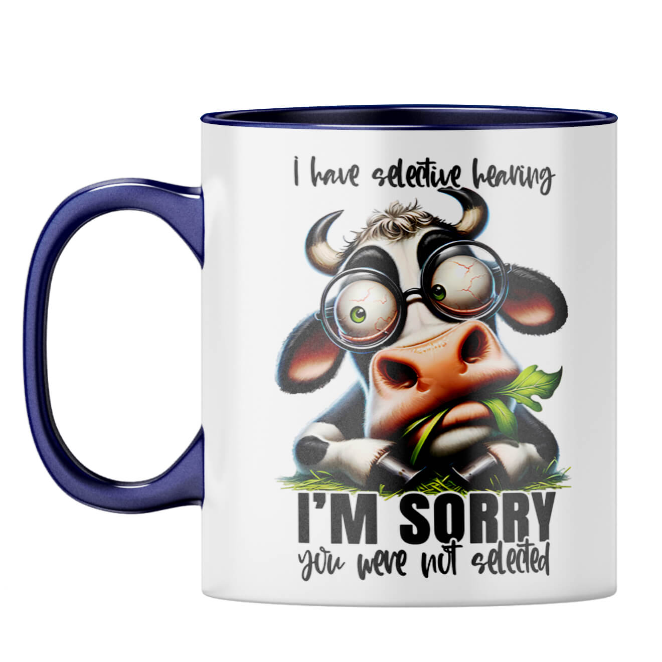 You were not selected Coffee Mug Dark Blue