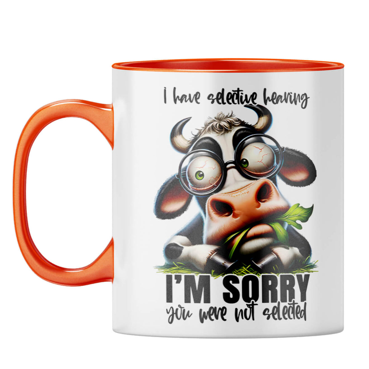 You were not selected Coffee Mug Orange